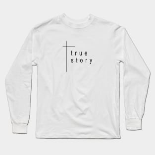 Jesus God Cross Bible Believe Modern Gift Catholic Love Trust Hope Faith Religious Long Sleeve T-Shirt